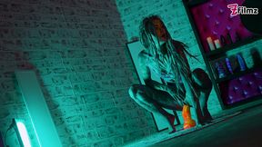 bwc security caught a tattooed girl her pussy so good so he fuck her anal