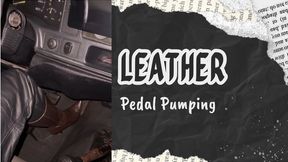 leather pedal