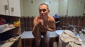 Sexy Guy Showering and Shaving for You - Intimate Solo Moment