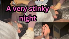 A very stinky night | Foot Smelling