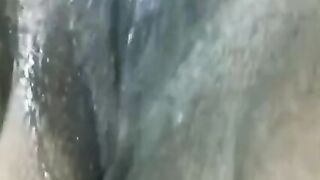 WOKE DADDY UP TO FINGER MY SNATCH PT.two HE SPIT ON MY TWAT SO HE COULD HELP ME CUM