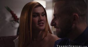 Sexy tbabe Daisy Taylor sprays wet cumshot over woolly chest male