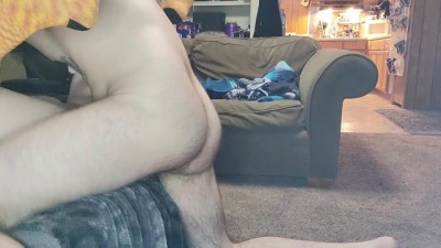 Oops! Daddy's Hairy Cheeks Exposed: Unexpected Creampie Finale