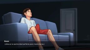 Let your penis be only for mommy Stepson - summertime saga +18 hentai