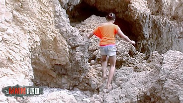 Shania & Terry: Interracial Beach Fucking