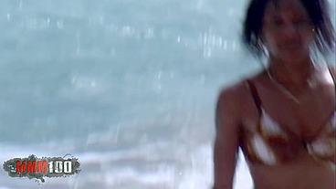 Shania & Terry: Interracial Beach Fucking