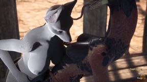 Carnal Instinct Futa Furry Fucks Giant Cock Hardcore Threesome