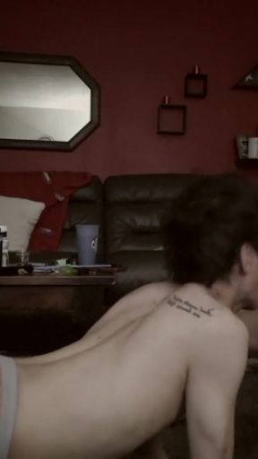 Daddy JDBone throws a hard fuck down on his sub slave&amp;#039;s raw hole after urging it to choke down his BWC   Clip 3