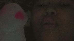 Sucking dildo (Kitty)