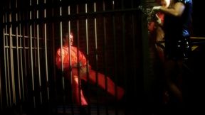 francesca felucci and antonia deona have a jailhouse threesome and swallow