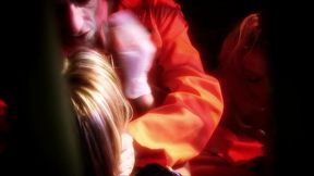 francesca felucci and antonia deona have a jailhouse threesome and swallow