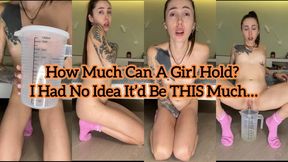 Huge Bladder Desperation - Holding Pee Challenge