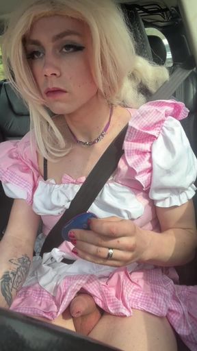 Carsolo Wanklane-tgirl Solo Ejaculate