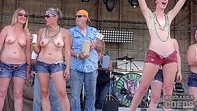 First Wet T At Abate Of Iowa Biker Rally 4th Of July Weekend 2016 - NebraskaCoeds