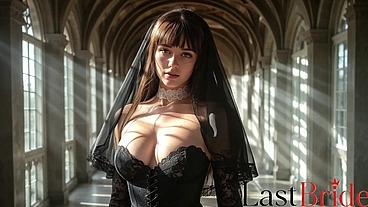 I defiled this fake shy girl, making her swallow my cum and moan from a hardcore rough fuck [AI]