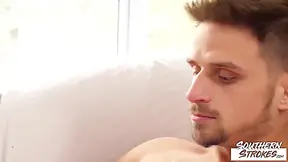 Athletic Jock Masturbates Solo - Jackson Reed