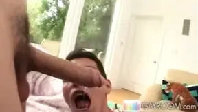 Pool Boy 18+ Cleans My Cock for Steamy Outdoor Fun