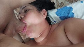Busty Sucking Cock Deep Throat