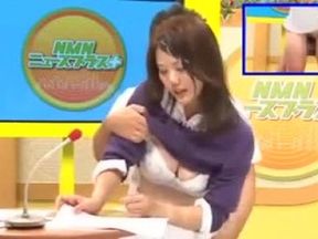Japanese News Reporter Gets Fucked While On Air