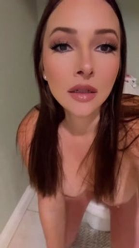Preparing for Anal with My Water Enema