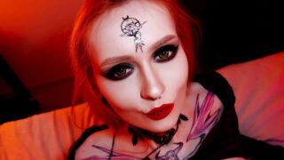 Dyp strupe – cosplay-film av amatørjomfru stesøster hore onanerer