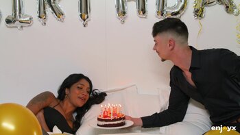 Yasmina Khan's Sultry Birthday Bash: Indian Beauty Devours Hardcore Pleasures