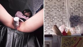 Mochizuki Tsubomi serves up steamy hot dogs with a squirting surprise!