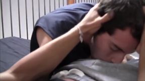 John Latino Woken Up By His Naughty Friend