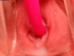 OhMiBod Creamy Cum Speculum Deep Inside Cervi