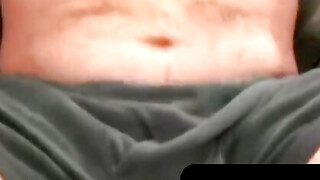 MenWorkinXXX.com - Hairy mature stud tugs on his dick and explodes with jizz intensel