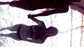 Splendid Lucy and Katrin - hd scene - Underwater Show