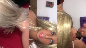 fiquei sozinha ca loira sacada da minha inteada ( sex toy ) ( sex doll )