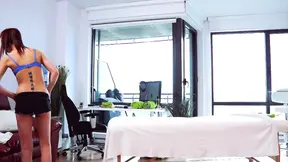 Sensual hot massage leads to happy ending