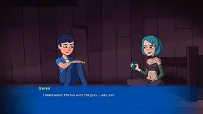 Sexy Quarrel at Camp Pinewood – Gwen’s 3D Anime Seduction Continues