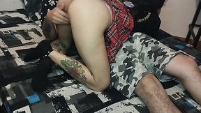 follando con el maestro de la universidad y nos pillan