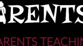 Redhead teen pleases grandma with messy blowjob in bathroom