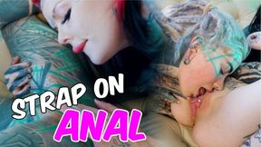 Anuskatzz Makes Her Girl Shake On Her Tongue