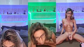 paloma veiga gozando litros depois de se exibir muito seu pau grande em um show