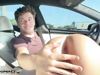 Small Amateur Bangs In Self Driving Tesla - Bailey Base - Luke Cooper