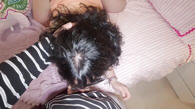 Stepmom BBW gordita begs stepson for thick creampie deep inside