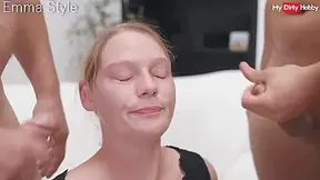 Mature Couple - Mature Amateur Couple Seduce Younger Stud To Double Fuck German Milf Wife