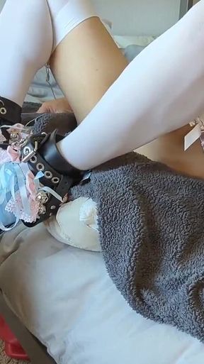 Sissy Candy's Gets Used by Her Fucking Machine and Has Her Very First Sissygasm