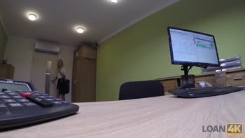 Czech Blonde's Office Audition: Licking, Blowjob, and Anal