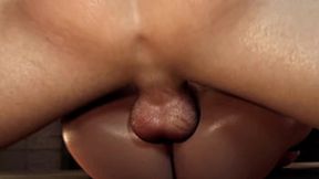 Submissive girl breaks free, begging for intense anal&#x1F44C; pounding
