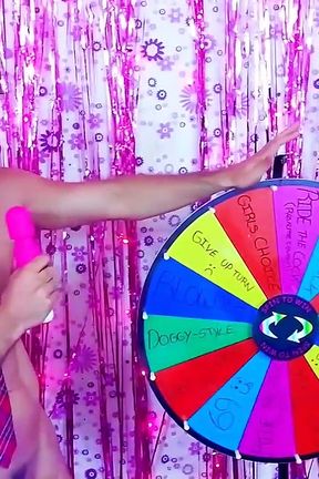 Spin to Win Game Ends with Creampie! Maxine X and Friends!
