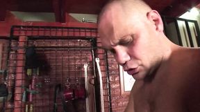 Strong Fleshpleasure with Nacho Vidal Top Brunette in Seductive Leather