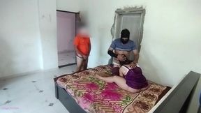Telugu Divorce MILF Takes Two Dicks at Once