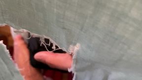 visited the local glory hole from gridnr and cum in his mouth