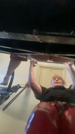 It’s a baby Strap On just for a beginner