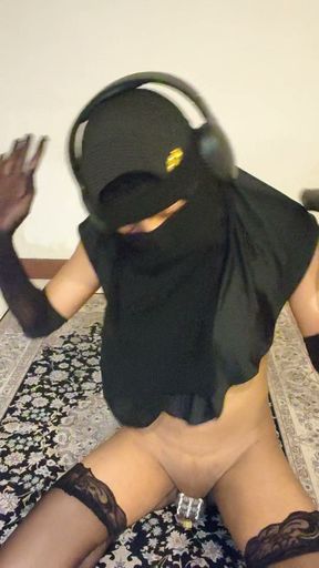 Arab sissy deepthroat training